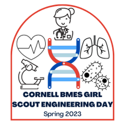 Girl scout engineering day patch graphic