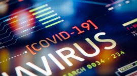 COVID-19 Virus digital image