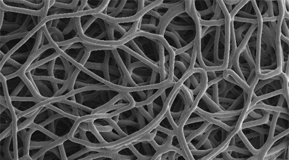 stringy fibrous polymer