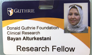 Bayan Alturkestani Guthrie ID